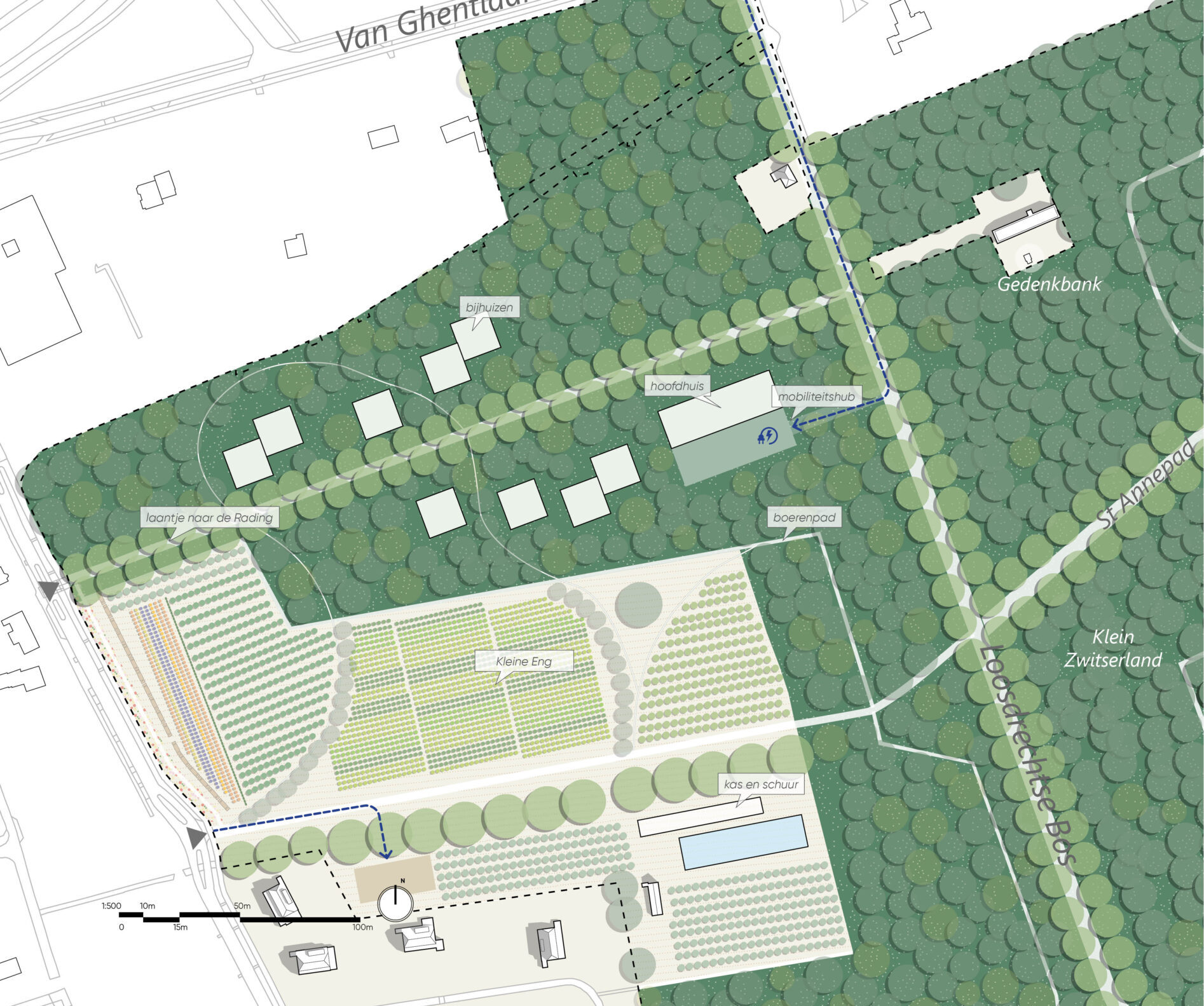 Detailkaart -2 - Woon- en werkgemeenschap